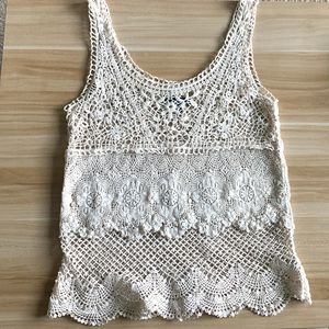 Women’s American Eagle Crochet Top